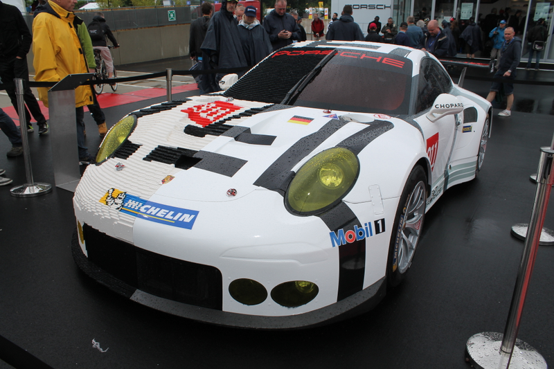 Illustration for article titled Half Of This Porsche Is Made Of Lego Bricks